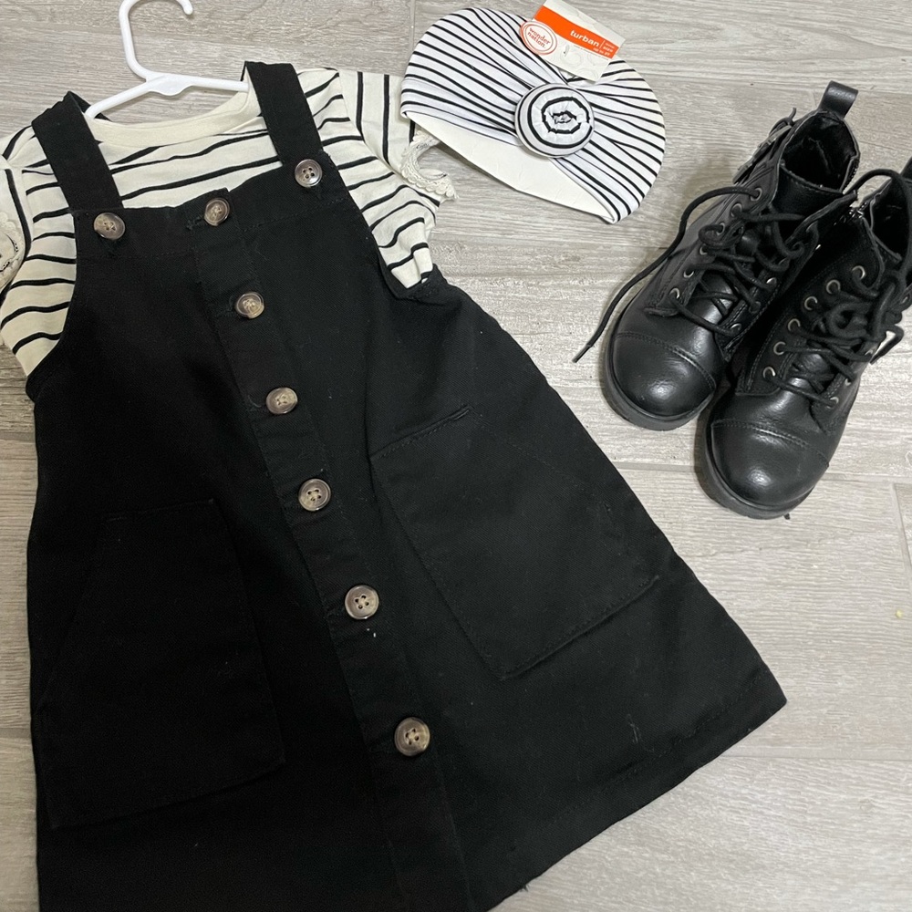 “Pugsley Addams inspired” outfit
